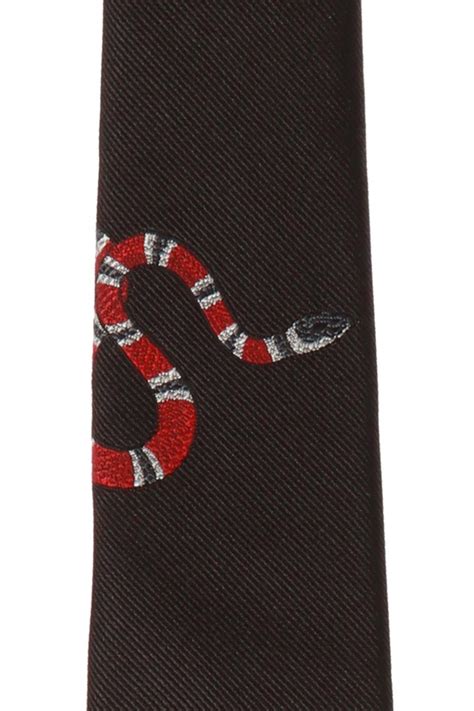 gucci tie snake|gucci formal ties.